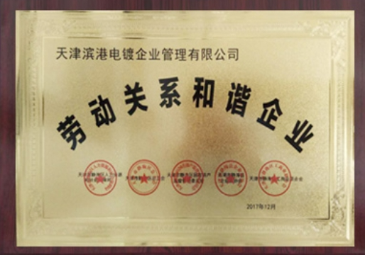 勞動關系和諧企業(yè)