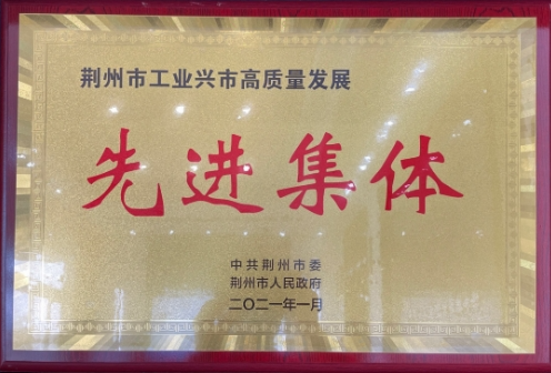 荊州市工業(yè)興市高質(zhì)量發(fā)展先進(jìn)集體