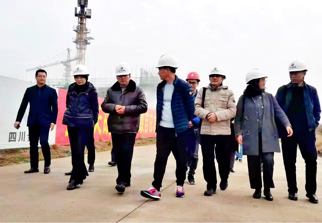 四川省表面工程行業協會一行到金茂源（西南·青神）表面處理循環經濟產業園參觀交流工作